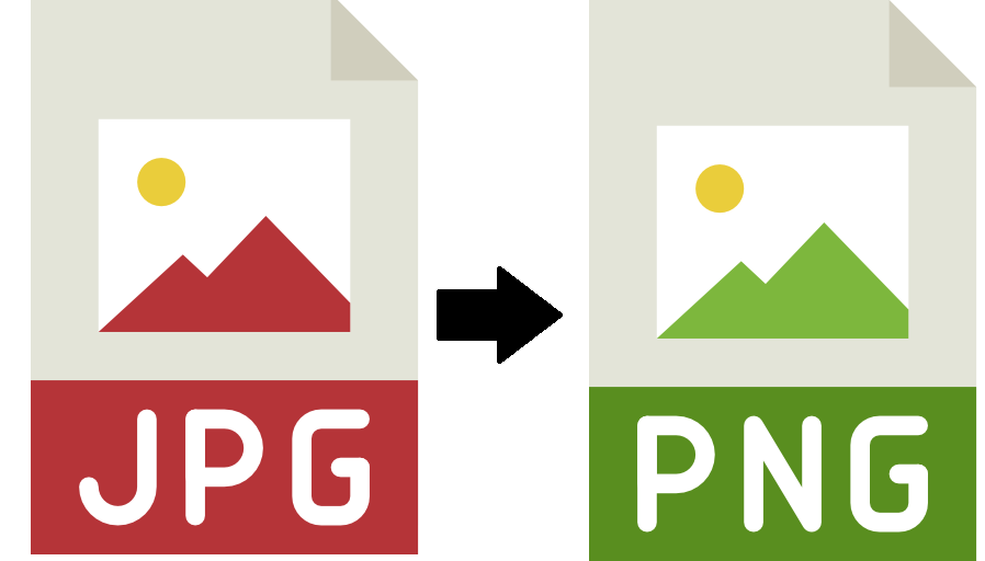 jpg to png illustration